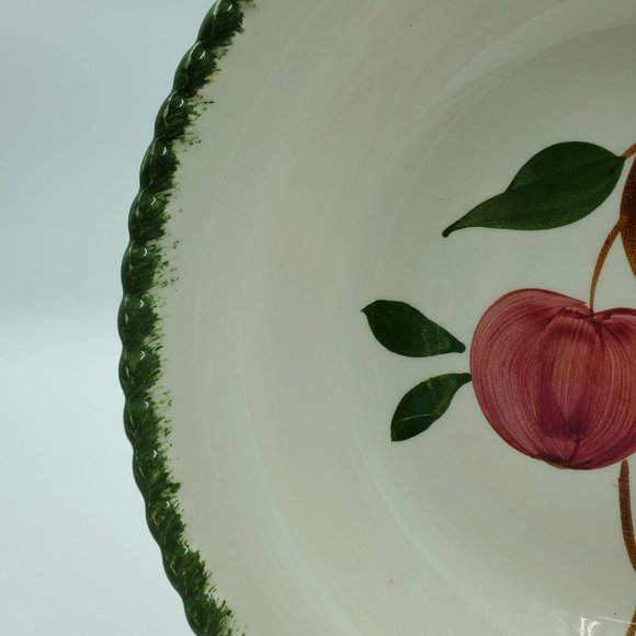 Blue Ridge Southern Potteries Quaker Apple Serving Bowls Vegetable Bowls - Picture 8 of 13